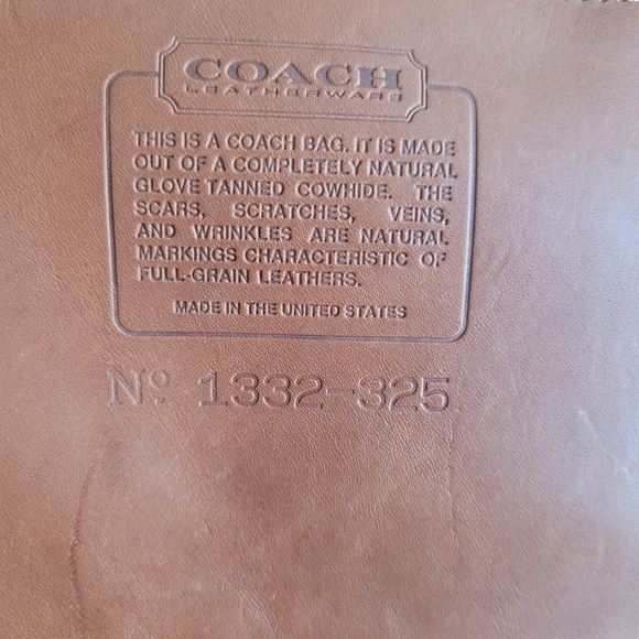 Vintage Coach Barclay Tote Multipurpose  Briefcase Shoulder Bag, Tan - Picture 4 of 17